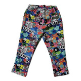 7577 Calza Lycra Beba Mambo Kids Estampada Liberty 3a18meses