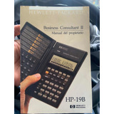 Manual Calculadora 19bii Original