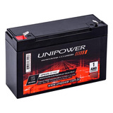 Bateria Selada Para Sistemas De Segurança 6v/12ah - Unipower