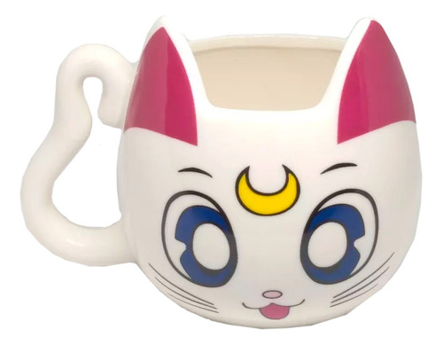 Mugs Taza Pocillo De Cerámica Sailor Moon Artemis