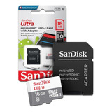 Cartão De Memória Micro Sd Sdhc 16gb Classe 10 80mb 533x Mmdvm Hotspot Com Adaptador