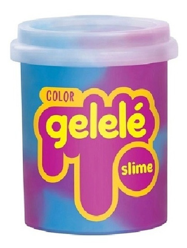 Massinha Gelelé Slime Color 152g Unidade Água