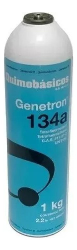 Gas Refrigerante De 1kg R-134a Refrigeración Y Automotriz