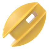 Isolador Castanha - 50 Unidades -  Alta Qualidade - Amarelo