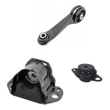 Kit X3 Soporte Pata Motor Renault Clio 2 D4f 1.2 16v