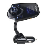 Fm Del Coche Transmisor De Audio Bluetooth Adaptador De...