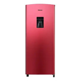 Refrigerador Hisense De 7p Rojo Con Despachador Rr63d6wrx 