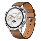 Smartwatch Huawei Gt4 Pnx-b19, Gps, Nfc, Bluetooth Microfone Caixa Marron Pulseira Marron