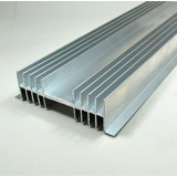 Perfil Dissipador Calor Aluminio 12cm  Largura C/ 60cm