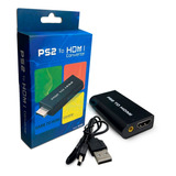 Adaptador Conversor Ps2 Audio Vídeo Av Para Cabo Hdmi