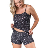 10 Conjuntos Feminino Baby Doll Pijama Liganete Promoção 