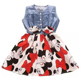 Vestido De Niña, Vestido Minnie, Vestido Boleros Clasic