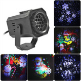 Proyector Láser Led Impermeable Al Aire Libre De Halloween N