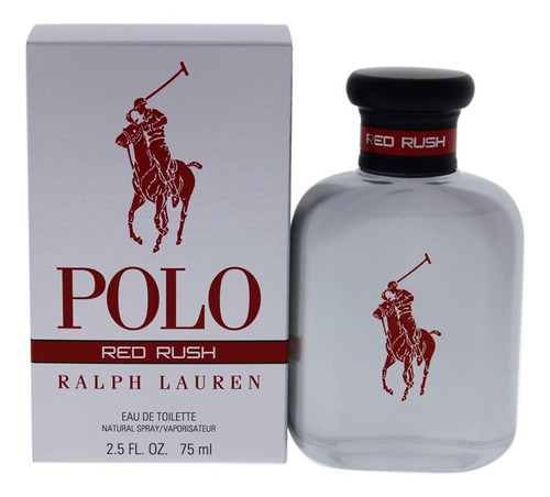 Edt 2.5 Onzas Polo Red Rush Por  Para Hombre En