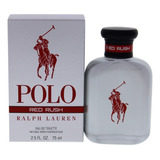 Edt 2.5 Onzas Polo Red Rush Por  Para Hombre En