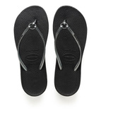 Zonazero Havaianas Ojotas Mujer Ring Negro-grafito