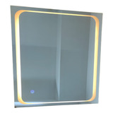 Espejo Led Touch 3 Tonos De Luz 50x60cm Baño Cuarto Tocador