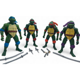 Tmnt Ninja Turtles Set Bootleg 4 Figuras