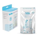 Kit 25 Sacos Para Armazenar Leite Materno 200ml - Buba