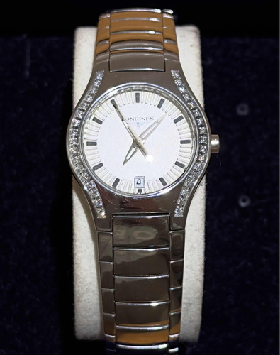 Reloj Longines Con Diamantes Genuinos