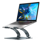 Soporte Laptop Ajustable En Angulo De Altura- Color Gris 