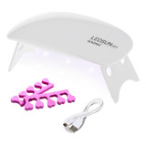 Cabina Uñas Manicura Profesional Portatil Led Uv 8w Usb 