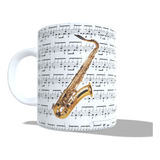 Caneca Xícara Ccb Músico Partitura Escolha Seu Instrumento