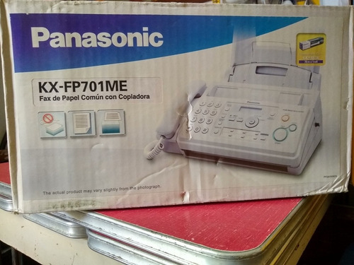 Fax Panasonic Kx-fp701me, Inyección De Tinta