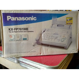 Fax Panasonic Kx-fp701me, Inyección De Tinta