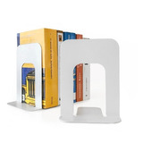 Sujeta Libros Pack X4 De Chapa Soporte Bibliotecas Muett