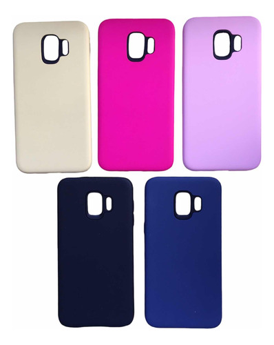 Funda Alto Impacto + Vidrio Templado Para Samsung J2 Core