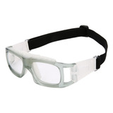 Bx) Equipo De Gafas Deportivas De Fútbol 15cmx5cm Gris