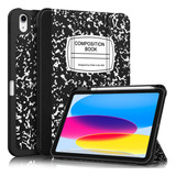 Funda Slimshell Para iPad 10ª Soporte Pencil Smartcover 10.9