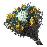 Buquê Preservado Rústico Colorido N11 I Flores Desidratadas