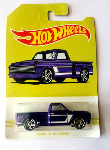 Hot Wheels # 09/10 - Custom '69 Chevy Pickup - 1/64 - Gbc19