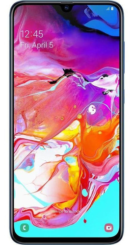 Celular Samsung Galaxy A70 128gb Azul Muito Bom Usado