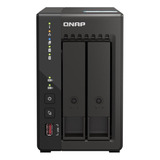 Servidor Nas Qnap Intel Celeron 4core J6412 2 Bahías 8gb Ram