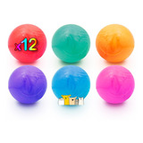 Pelotas Grandes Macizas Super Resistentes Goma Perro X12