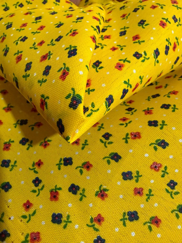 Popelina Campesina Floreada Para Vestimenta Florkorica 3m