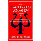 The Psychologists Companion - Robert J. Sternberg