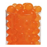 1000 Bolinhas Gel Laranja Decor Cresce Àgua