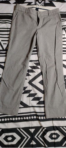 Pantalón Formal Casual Dama Gap Talla 4 Gray Elegant