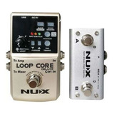 Pedal Nux Loop Core Deluxe + Pedal Controlador Original Novo