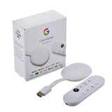  Chromecast  Google Tv  De Voz 4k 8gb  Snow  2gb  Ram