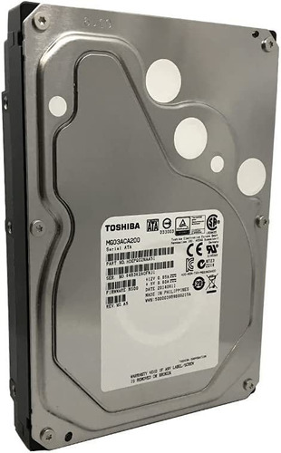 Disco Duro Toshiba Mg03aca200, 2tb, 7200 Rpm, Cache De 64mb