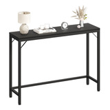 Gaomon Mesa Para Detras Del Sofa, Mesa Consola Negra, Mesa D