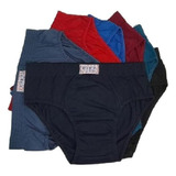 Slip Hombre Talles Especiales Del 6 Al 9 Pack X 6 Unidad