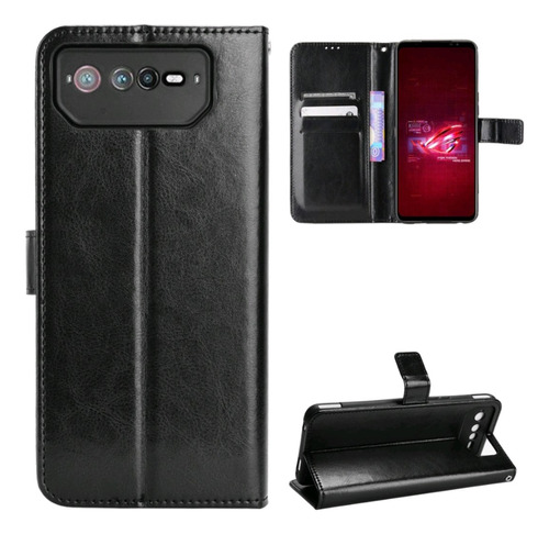 Capa Carteira P/ Asus Rog Phone 6 - Compatível Todas Versões