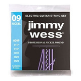 Jimmy Wess Wn1009 Encordadura Guitarra Electrica Niquel 9/42