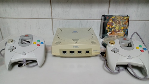 Dreamcast Standard Com Dois Controles 
